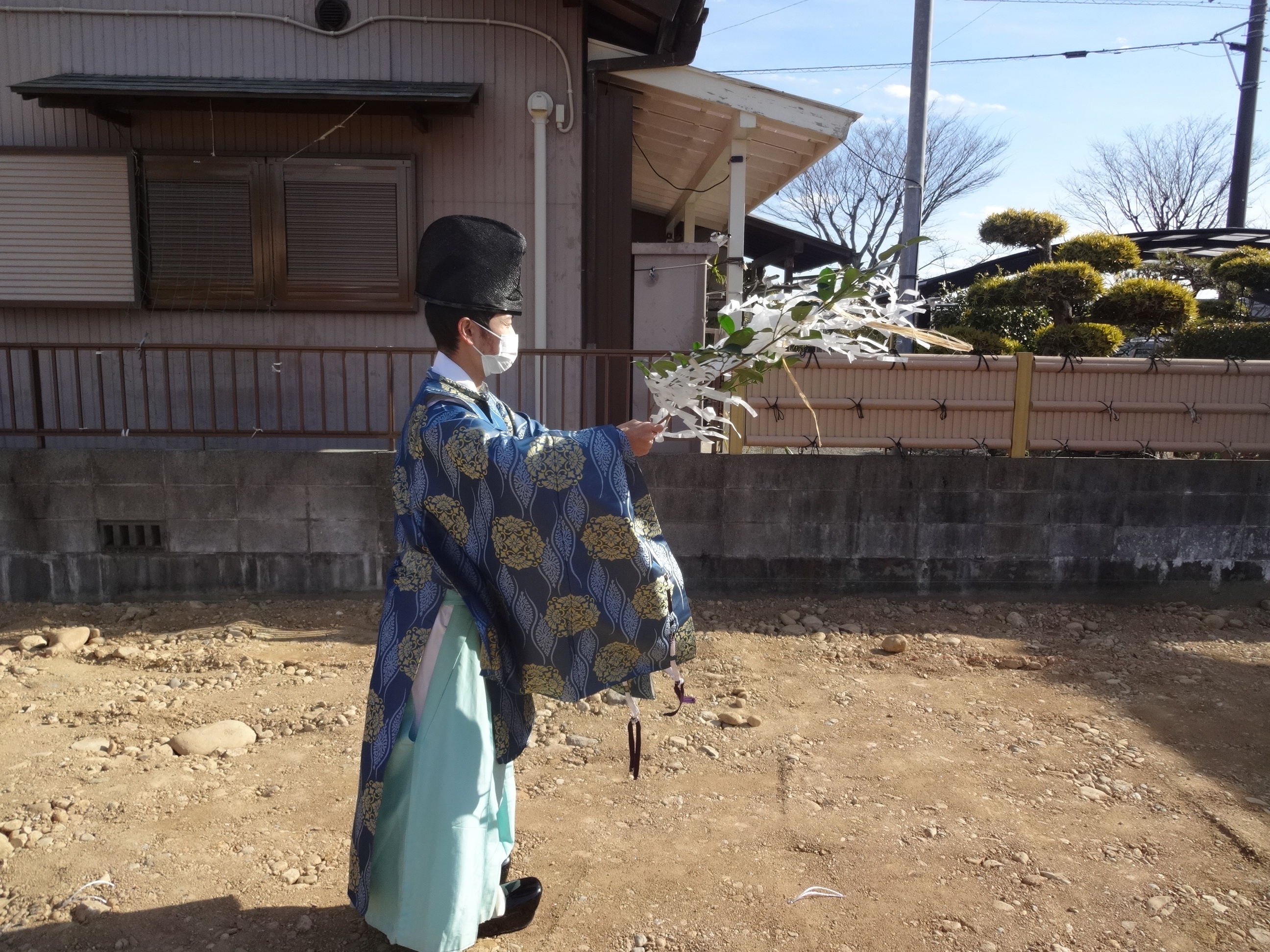 地鎮祭おめでとうございます！