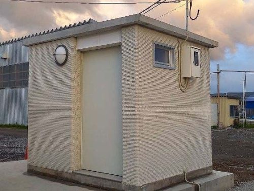 3Dプリンターで日本初の建築物！