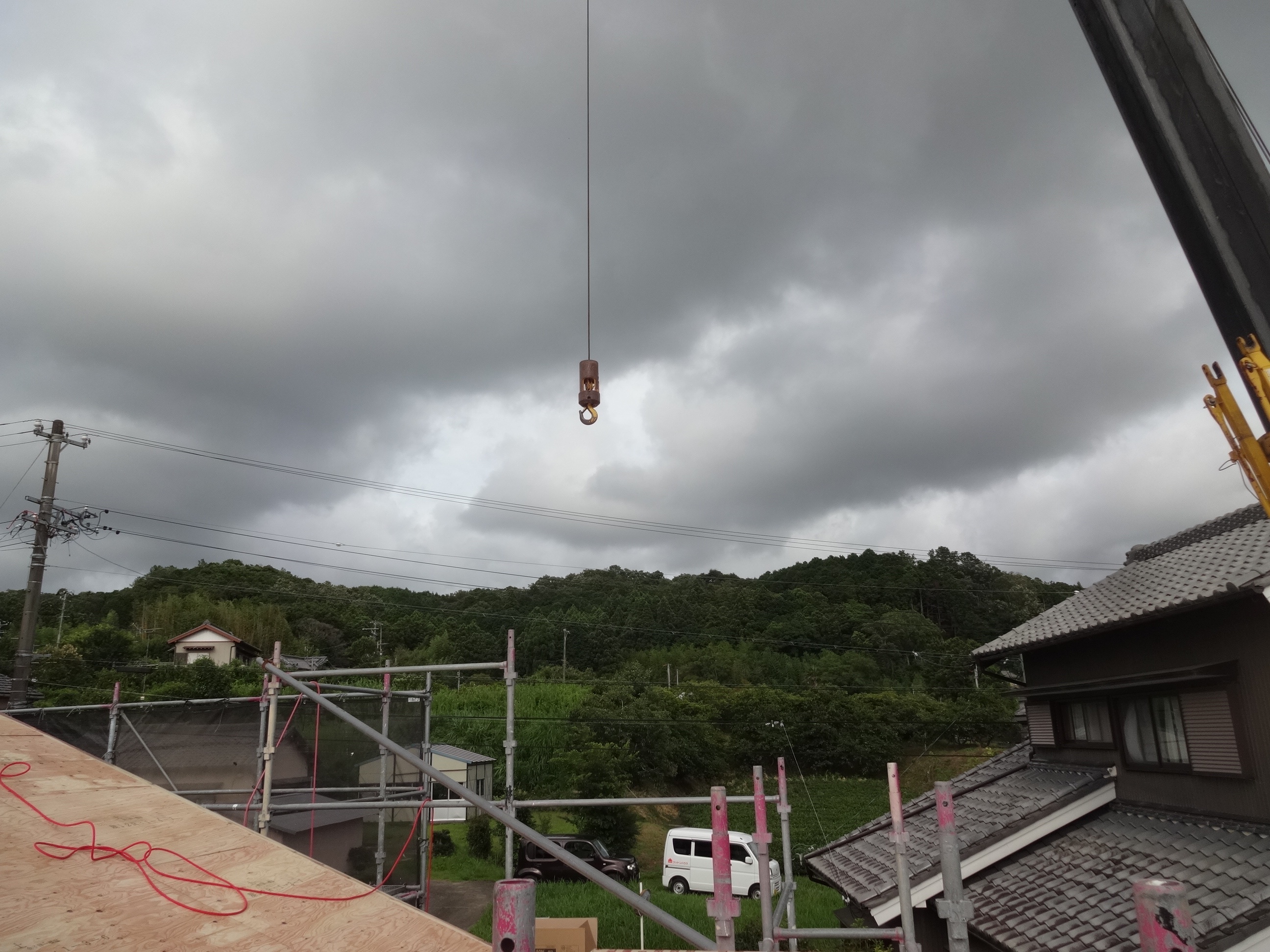 上棟おめでとうございます！