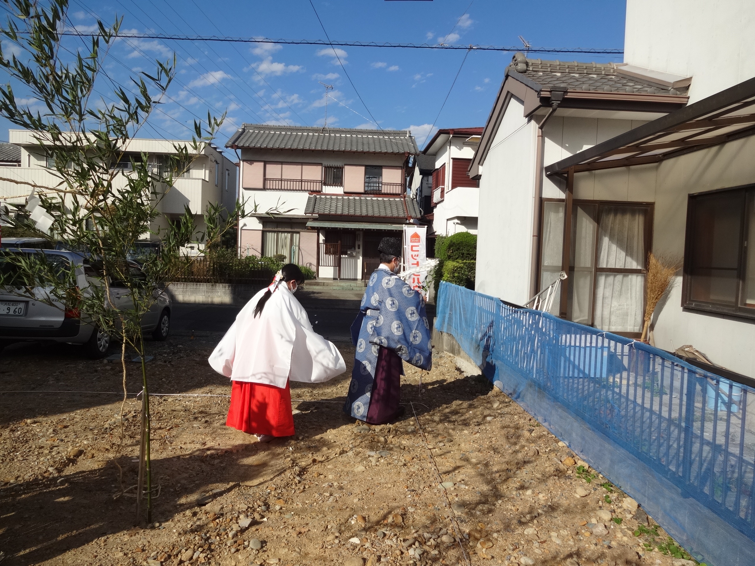 地鎮祭おめでとうございます！