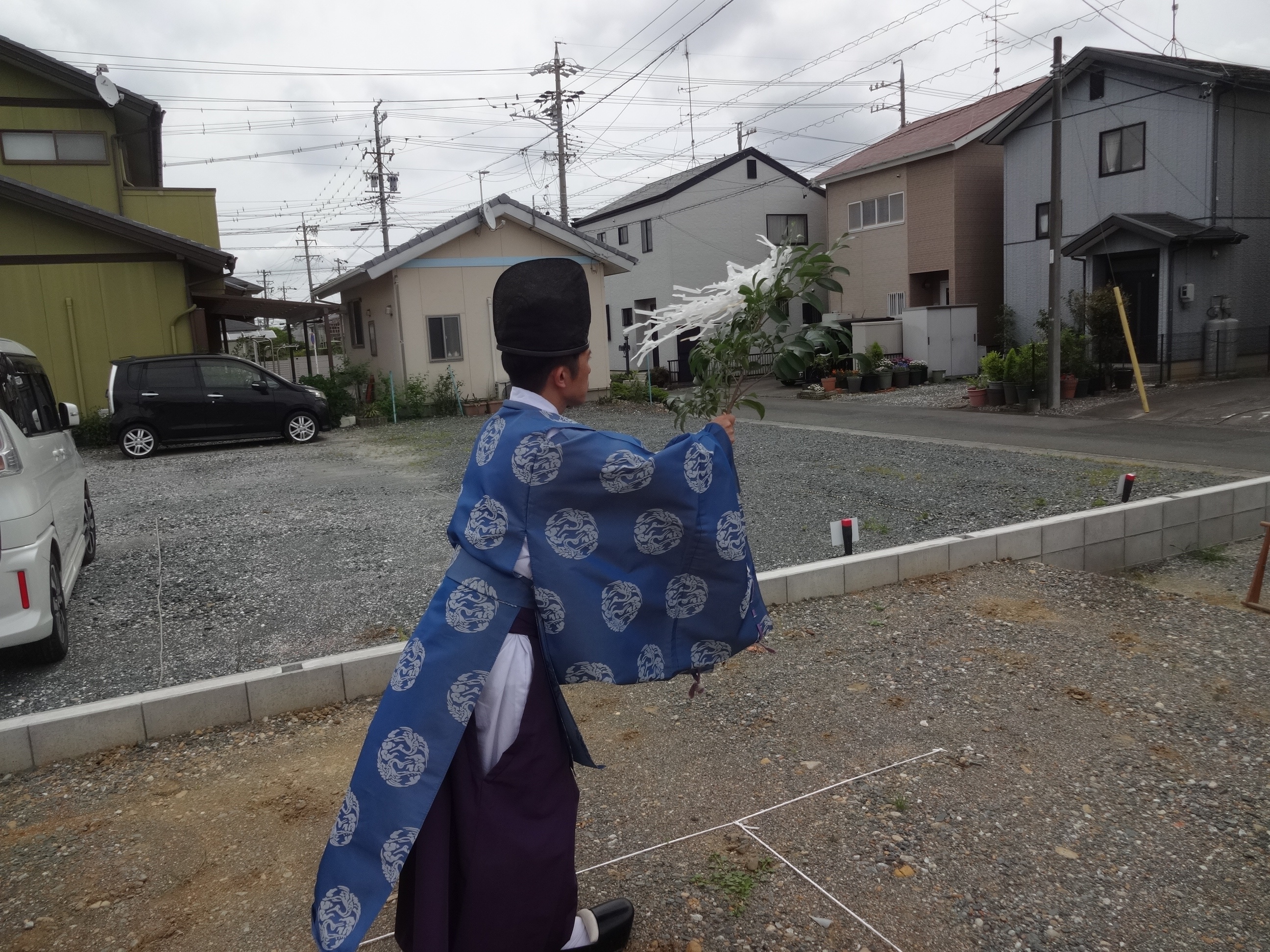 地鎮祭おめでとうございます！