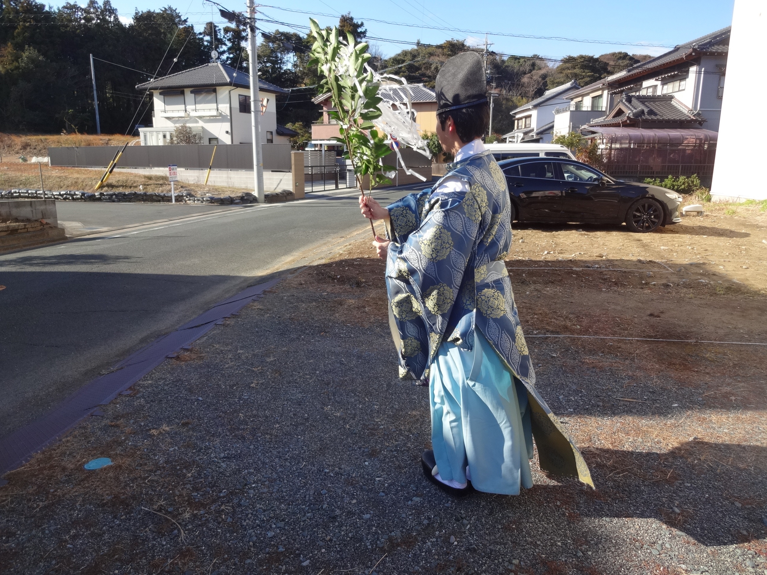 地鎮祭おめでとうございます！