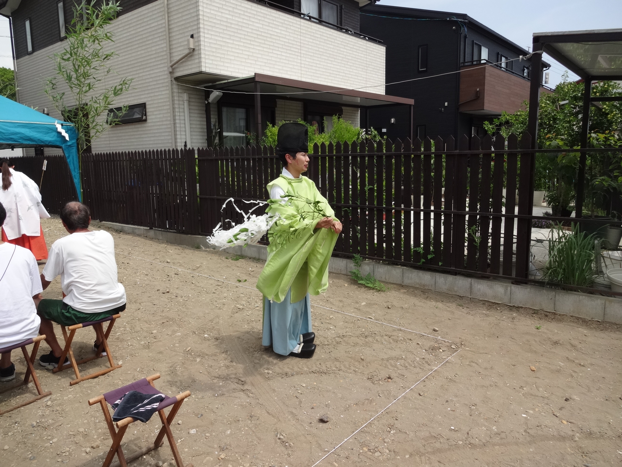 地鎮祭おめでとうございます！