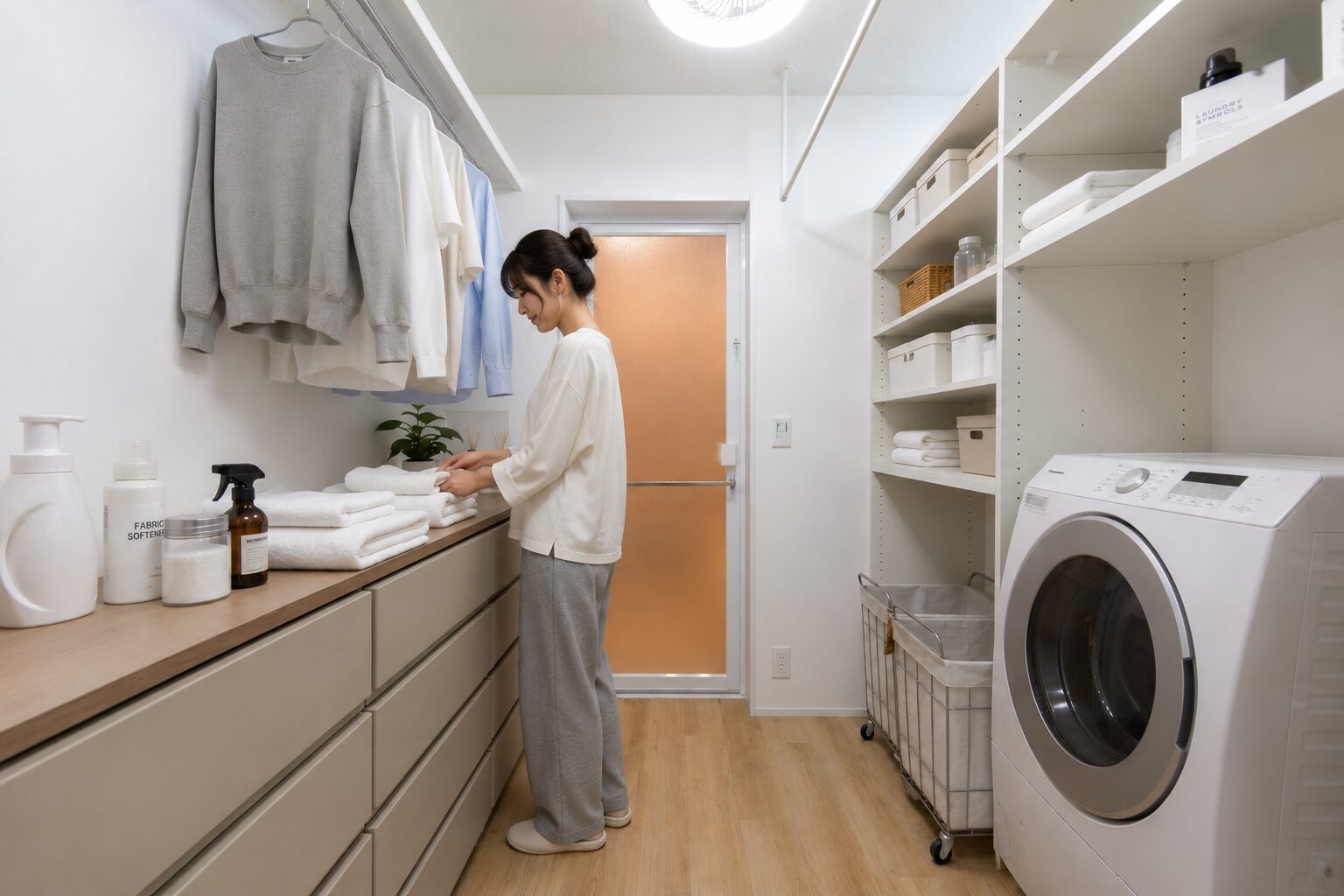 家事動線にこだわった暮らし