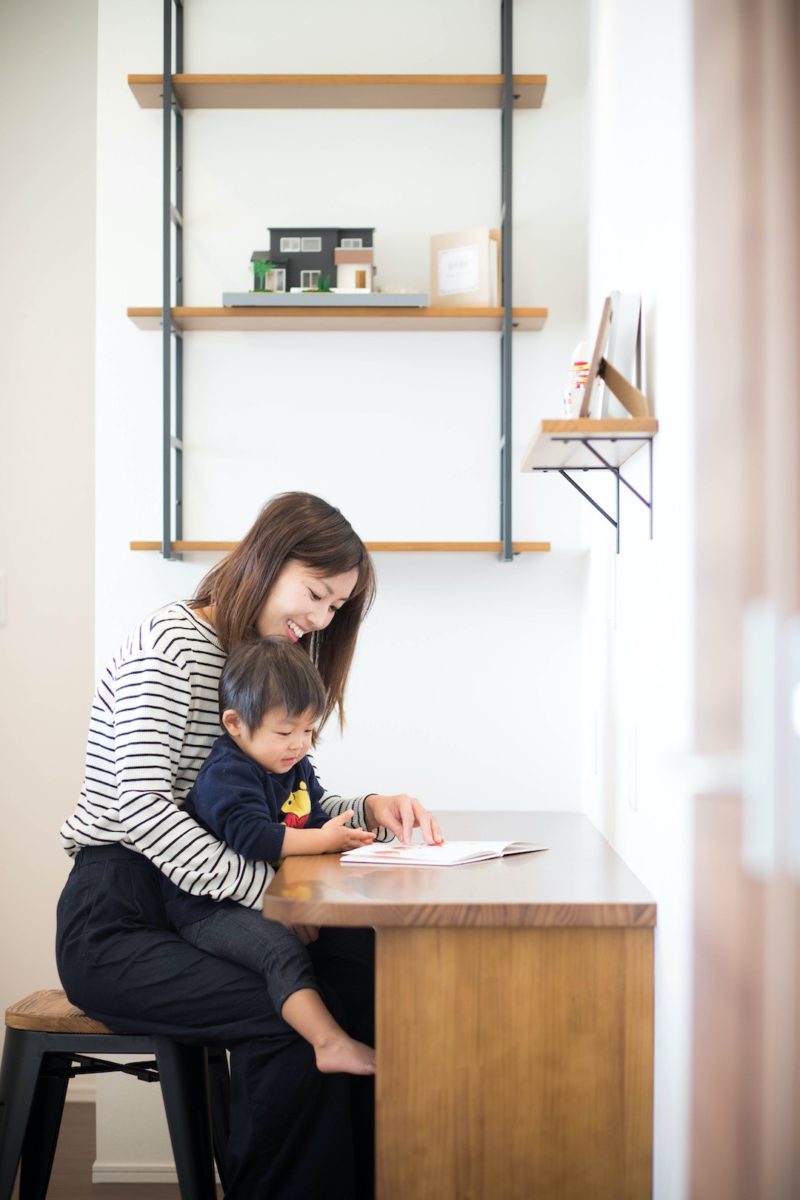 親子で過ごすダイニング