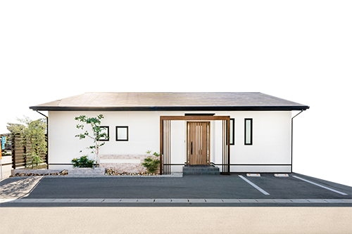 家事ラクと暮らしやすさ二つを両立した平屋モデルハウス