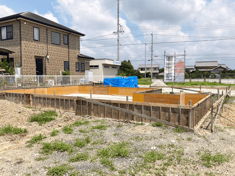 パッシブハウス建築中